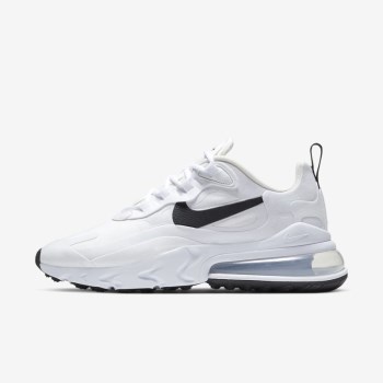 Nike Air Max 270 React - Női Utcai Cipő - Fehér/Metal Titán/Fekete